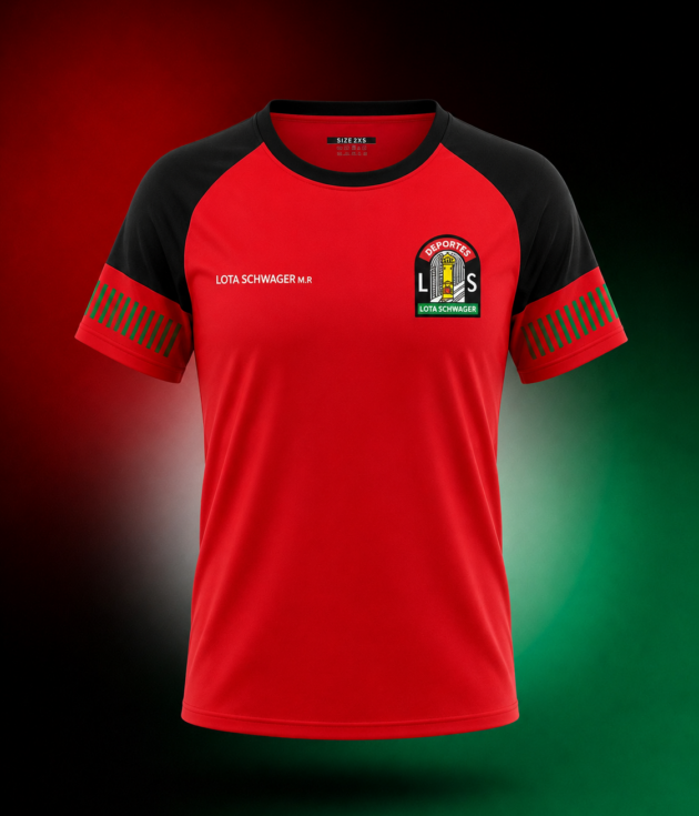 CAMISETA ENTRENAMIENTO ROJA